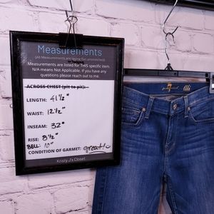 7 For All Mankind | Ali bell bottom jeans